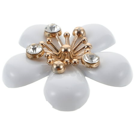

Dytern Wedding Elegant Rhinestone Flower Shoe Clip Bridal Shoe Clip Wedding Shoe Flower Buckle