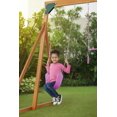 thumbnail image 5 of Trailside Wooden Swingset with Two Swings & Trapeze -  Available in 7 Color Options!, 5 of 5