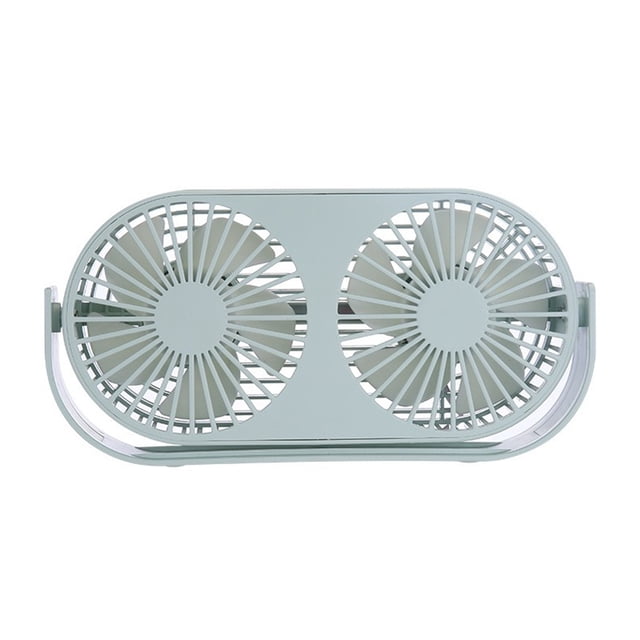 Yuarrent Ventilador de escritorio 3 modos Enfriador de aire de enfriamiento de verano portátil ajustable Electrodomésticos Verde