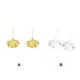 thumbnail image 4 of Minnieouse Pendientes dorados de Ginkgo Biloba para mujer, colgante de hoja de Metal, tendencia creativa, suministros de joyería para fiesta, regalo, 2 Ropa, zapatos y accesorios Miscelánea Plateado Minnieouse AP017678-02, 4 of 6