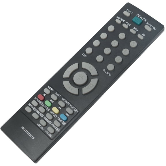 MKJ37815715 Replace Remote for LG Monitor TV M197WAP M227WAP M237WAP M197WAP-PT