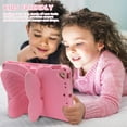 thumbnail image 3 of CoverTrend Case for iPad 6th/5th Generation (9.7 Inch, 2018/2017 Model),iPad Air 2 / 1st Case, iPad Pro 9.7 Case 2016, Cute Butterfly Rotating Stand Lightweight Kids Friendly Shockproof Case, Rose, 3 of 6