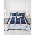 thumbnail image 3 of Twin Size Down Alternative Comforter, Lightweight Comforter Quilt Bedding Set with Pillow Shams All Seasons Bed Comforter Duvet Insert 68"x86", 3 of 7
