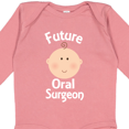 thumbnail image 4 of Inktastic Future Oral Surgeon Occupation Gift Boys or Girls Long Sleeve Baby Bodysuit, 4 of 5