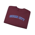 thumbnail image 3 of Ocean City Sweatshirt Gifts Crew Neck Shirt Long Sleeve Unisex, 3 of 7