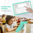 thumbnail image 5 of XYX Case for Samsung Galaxy Tab A 8.0 inch (SM-T290/SM-T295), Dual Layer Slim Heavy Shockproof Rugged Protective Cover Case with Kickstand (Mint Green), 5 of 7