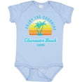 thumbnail image 3 of Inktastic Summer Enjoy the Sunshine Clearwater Beach Florida in Blue Boys or Girls Baby Bodysuit, 3 of 5