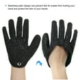 thumbnail image 3 of Uxcell Fishing Gloves with Alloy Magnet Release Towel Fisherman Professional Puncture Resistant Gloves, Black(Right), 3 of 5