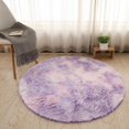 thumbnail image 1 of Alfombra de área redonda Miracle Sweet, alfombras para sala de estar, decoración suave para el hogar, dormitorio, habitación de niños, decoración de felpa, alfombra de pelo grueso para salón Tan Jianjun unisex, 1 of 2