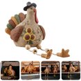 thumbnail image 3 of Día de Acción de Gracias Turquía Estatua Ornamento Festivo Diseño de Escritorio Prop Resina Decoración Turquía HOMEMAXS 11928979-MX, 3 of 6