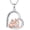 Heart Fox, variant on Panda Necklace for Women 925 Sterling Silver Heart Panda Gifts Animal Jewelry for Women