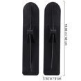 thumbnail image 4 of 1 Paire de Kits de Ski Trottinette Planche à Roulettes, 4 of 9