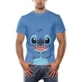 thumbnail image 2 of 2021 camisetas de dibujos animados de Anime Kinder Disney Lilo Stich 3D Druck Sommer Männer camiseta Kurzarm Streetwear Frauen Kleidung Tops xuanjing unisex, 2 of 2