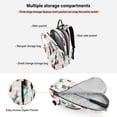 thumbnail image 5 of 2 Racquet Holder Tennis Backpack Tennis Racket Covers Gym Bags Cherries and Bows, 5 of 8