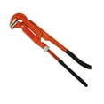 thumbnail image 2 of Corner Pipe Wrench 45° Angled Water Pump Plier Plumbing Double Handle Plier 1 Inch, 2 of 6