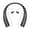 black, variant on Wireless Bluetooth Neckband Earphones 2-in-1 Portable Speaker Call Function Voice Control Dual Stereo
