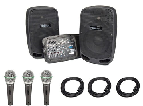 tourtek pa210 portable pa system