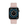 thumbnail image 3 of Watch Band Compatible for Apple Watch 41mm 40mm 38mm Women Girls Replaceable Heart Pattern PU Leather Smartwatch Straps for iWatch Series SE 9 8 7 6 5 4 3 2 1, Pink, 3 of 6