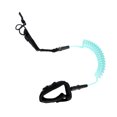 thumbnail image 4 of Correa para tabla de surf Sunnimix 5 Pies En Espiral Stand UP Paddle 7 mm color azul claro, 4 of 6