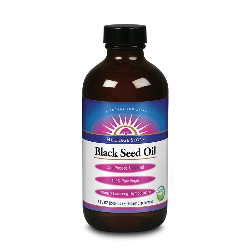 Heritage Black Seed Oil, 8 Oz - Walmart.com - Walmart.com