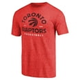 thumbnail image 2 of Men's Red Toronto Raptors Vintage Arch Tri-Blend T-Shirt, 2 of 3
