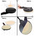 thumbnail image 3 of Máquina eléctrica para hacer crepes con superficie redonda antiadherente, 3 of 3