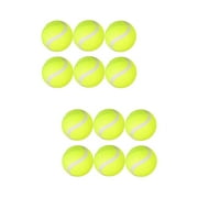 12 PCS Regular Tennis Balls Tenis Lica Exercise Accessory for Machine Child