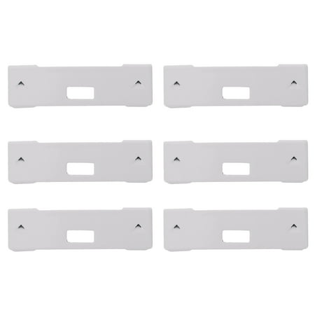

6pcs Vertical Blind Repair Vane Savers Blind Repair Clips Curved Repair Clips