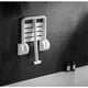thumbnail image 3 of Taburete plegable para baño montado en la pared 330 libras con peso antideslizante Asiento de ducha CACAGOO Taburete plegable, 3 of 7