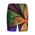 thumbnail image 7 of Daiia Multicolored Beautiful Flower1 Mens Woven Stretch Pajama Short,Short Pajama Pants-4X-Large, 7 of 7