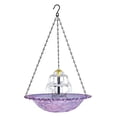 thumbnail image 2 of Lunxisen 1 Pcs Solar Powered Bird Feeder with Fountain Garden Decor Outdoor Water Feature Attracts Wild Birds, 2 of 6