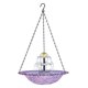 thumbnail image 2 of Alimentador Comedero y bebedero para pájaros flotante colgante con energía solar y carga automática (morado,1 unidad) Rkxzt, 2 of 6