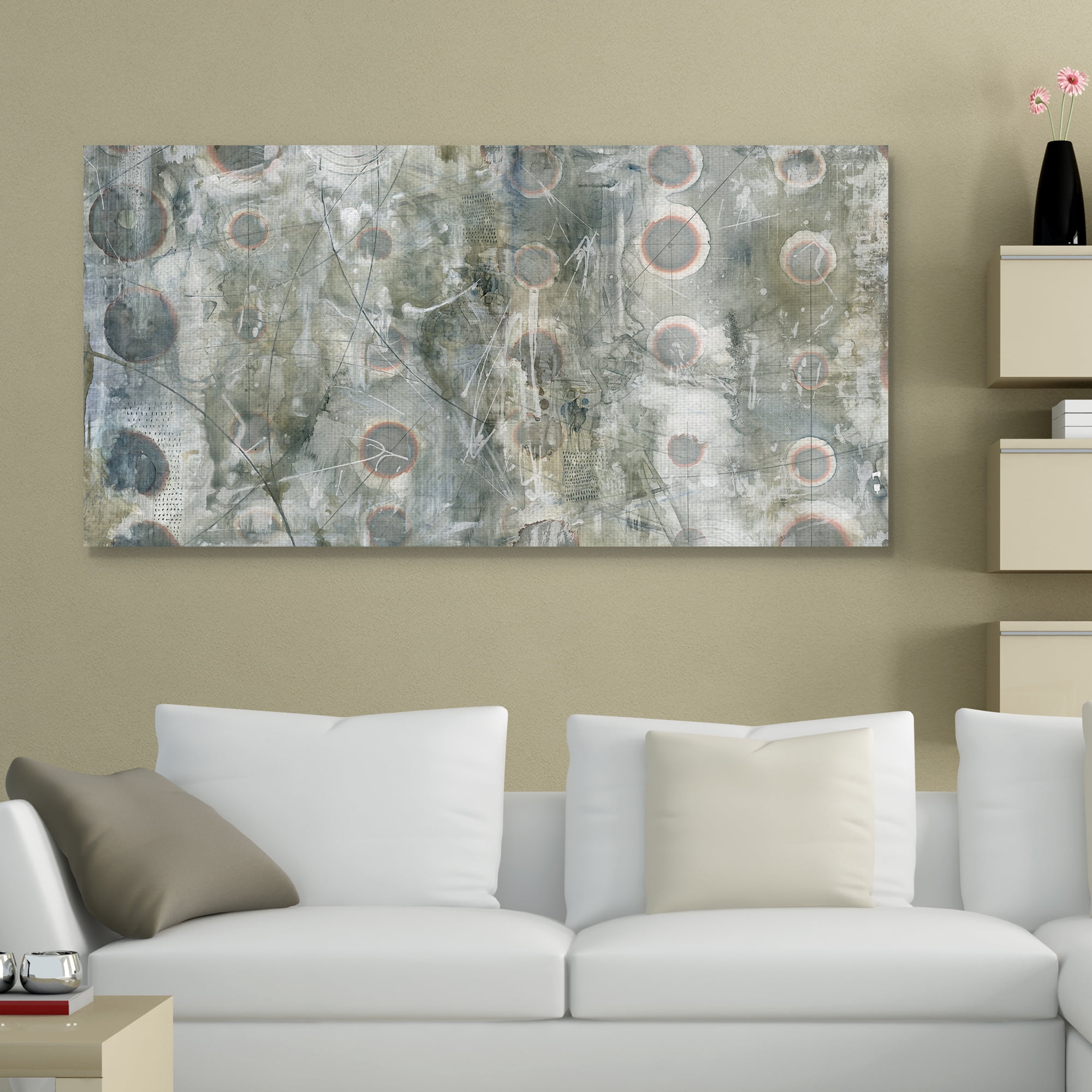Recurrent Frequencies by Carol Robinson Wrapped Canvas Painting Art Print
