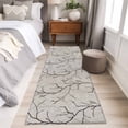 thumbnail image 5 of Black Grey Branches 2'x6' Runner Rug, Vintage Art Farmhouse Washable Non-Slip Area Rugs for Hallway Kitchen Floor Bedroom Entryway, StainResistant Laundry Carpet Decoration Indoor Mat, 5 of 9