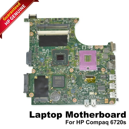 HP Compaq 6520s 6720s Laptop Motherboard, Intel Socket 478, 456608-001