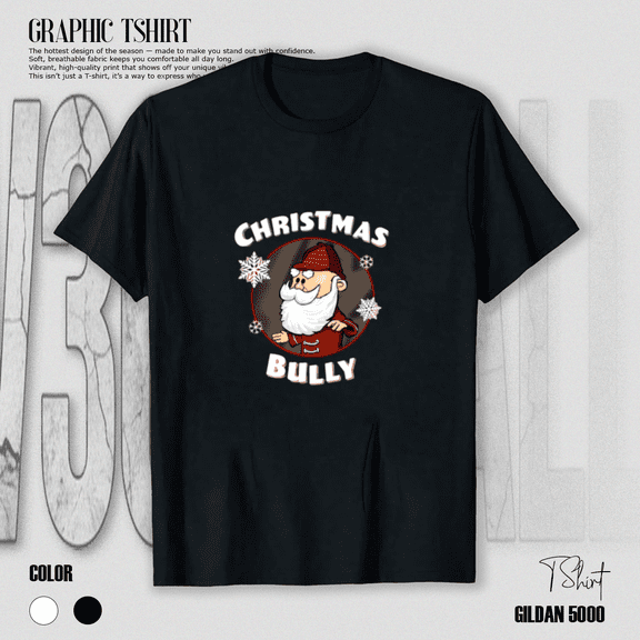 Yukon Cornelius Christmas Bully Retro Fun Character Holiday Art Unisex T-Shirt, up to size 5XL