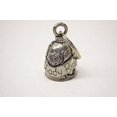thumbnail image 2 of Hot Leathers Lady Rider Rose, Motorcycle Biker Guardian Bell, 2 of 3