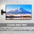 thumbnail image 3 of FUTUREORYY Monitor Rack Mount Bracket Black Wall Mount For Family Use 1Set, 3 of 8