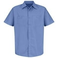 thumbnail image 4 of Red Kap Men's Industrial Stripe Work Shirt, 4 of 5