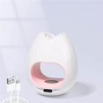 thumbnail image 4 of Qarigey 16W Rosa LED Lámpara de uñas Máquina de terapia de luz de uñas con botón manual USB Luz solar LED Lámpara de horneado de Juegos de manicura No.2, 4 of 6