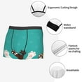 thumbnail image 6 of Bingfone Cute Cat Paw And Dog Men'S Underwear - Casual Stretch Boxer Briefs-Small, 6 of 9