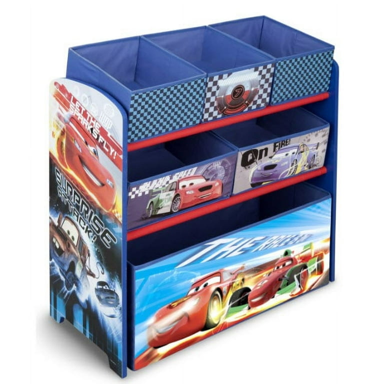 Lightning mcqueen toy organizer deals