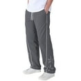 thumbnail image 6 of PIMSSY Men Pants Star Embroidery Men's Casual Loose Comfortable Sports Comfortable Street Pants Male Stylish Solid Color Slacks, 6 of 7