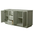 thumbnail image 2 of Wyndham Collection Wcf1111-66D-Cx-Mxx Icon 66" Double Free Standing Vanity Cabinet Only -, 2 of 7