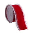 thumbnail image 2 of Rollos de cintas decorativas de terciopelo navideño para decoración navideña, fiestas y manualidades navideñas Estilo D, 2 of 9