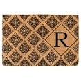 thumbnail image 1 of Calloway Mills 103332436R 24 x 36 x 1.5 in. Regency Monogram Rectangular Doormat, Natural & Black - Letter R, 1 of 3