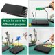 thumbnail image 2 of Uuiauoio Metal Model Painting Stand Base and 12PCS Magnetic Bendable Alligator Clip Sticks Set for Gundam Model Parts Coloring, for Airbrush Spray, 2 of 6