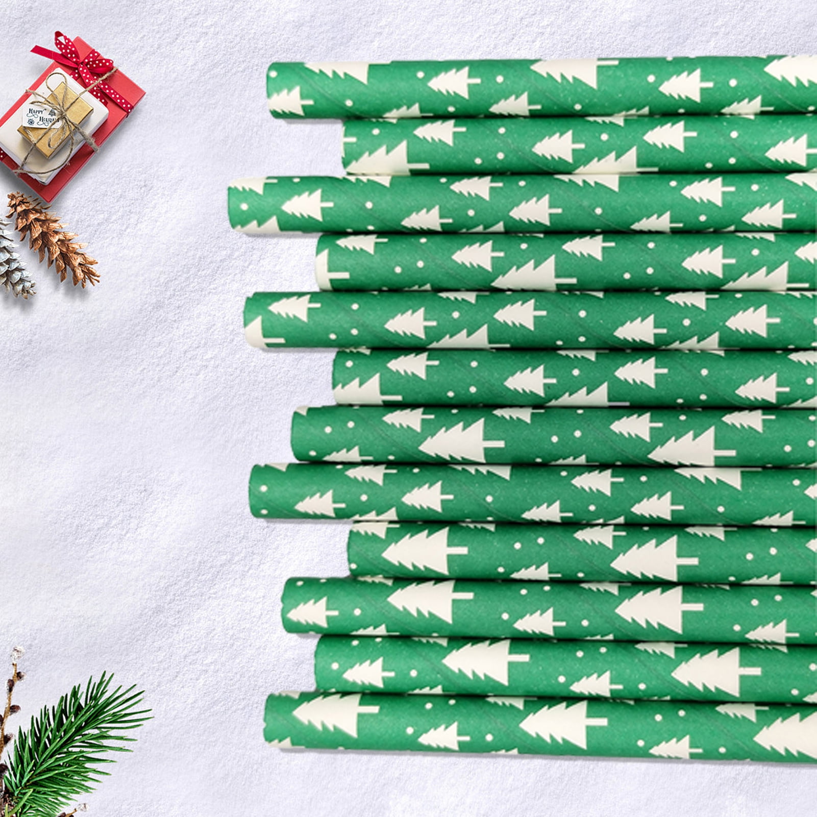 Take advantage of huge discounts on 200Pcs Paper Straws Christmas JOYIN .  Get the best deals on the most well-known items