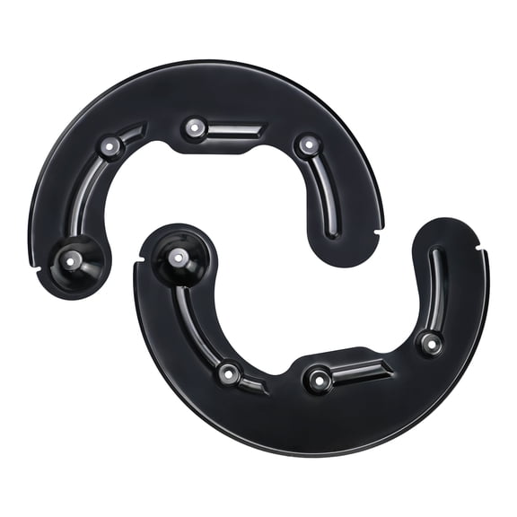 Hex Autoparts Brake Backing Plate For 2004-2008 Ford F-150 2006-2008 Lincoln Mark LT Base Front LH&RH Side Dust Splash Shield 4L3Z2K005BA, 4L3Z2K004BA