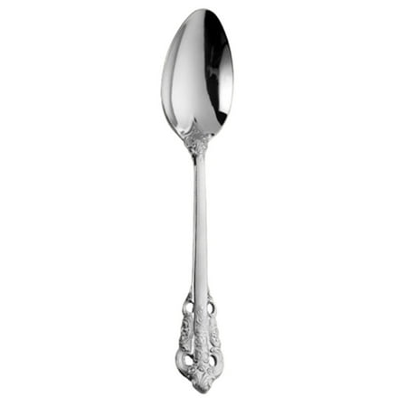 

Stainless Steel Tableware Durable Simple Beautiful Western Food Tableware for Home Hotel Store (Silver Meal Spoon)
